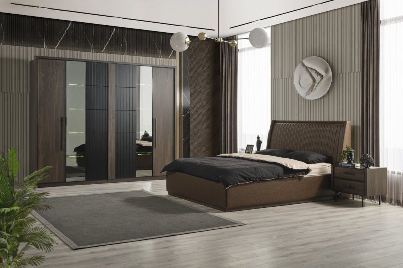 Siyah İnci Yatak Odası Takımı