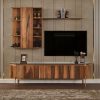 Tesla Ceviz Bronze Tv Ünitesi